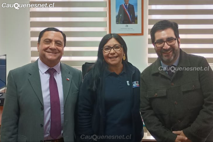 Delegado presidencial de Cauquenes se reunió con director regional (s) de IPS Maule