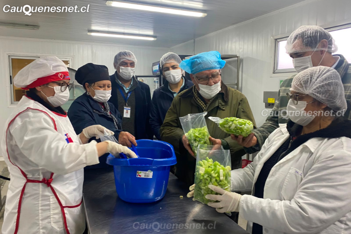 Ministro de Agricultura destaca el éxito de la asociatividad campesina durante visita a cooperativa de hortalizas en Cauquenes
