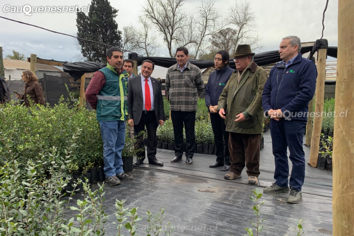 Ministro de Agricultura visitó Cauquenes