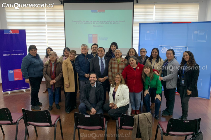 Cauquenes fortalece la prevención de la violencia de género con formación de gestoras comunitarias