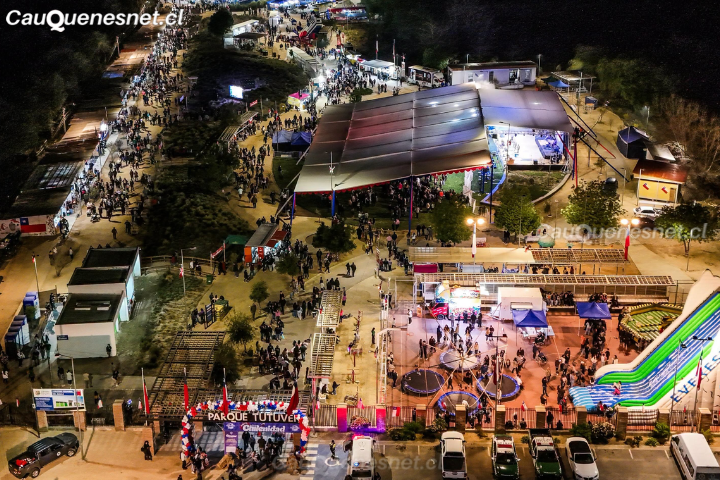 Fiesta de la Chilenidad de reunió a familias en su primera jornada en Cauquenes