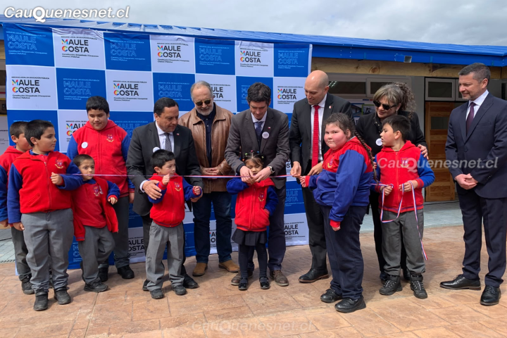 Inauguran obras de conservación de Escuela de Loanco en Chanco