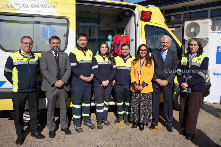 Nueva base SAMU fortalece la respuesta ante emergencias en Chanco y Pelluhue