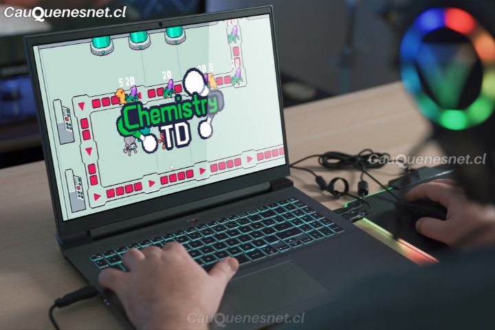 Aprender química jugando: estudiantes de la UTalca desarrollan videojuego educativo
