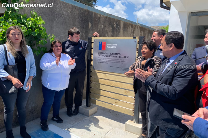 Inauguran Centro Gastronómico de Productos del Mar en Pelluhue