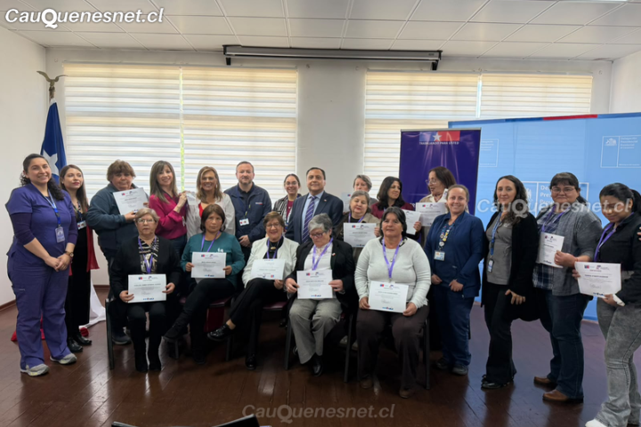 DPP de Cauquenes encabezó certificación de gestoras comunitarias para prevenir la violencia de género en Cauquenes