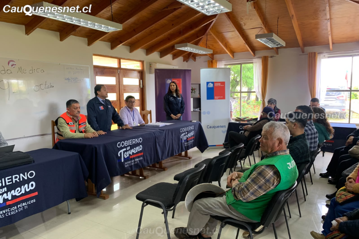 DPP de Cauquenes encabezó plaza y diálogo en la localidad rural de La Patagua