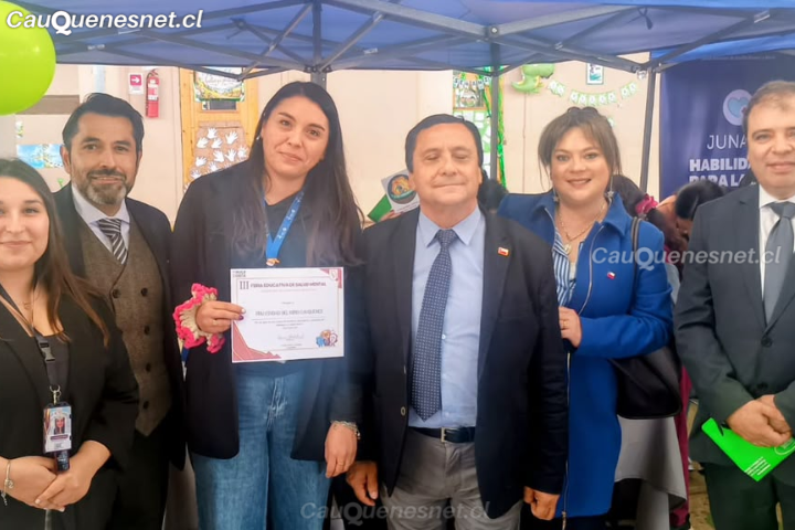 Escuela Blanco Encalada de Cauquenes realizó la Tercera Feria Educativa de Salud en Infancia y Adolescencia